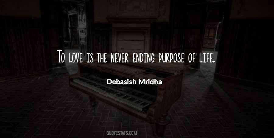Quotes On Purpose Of Love #178572
