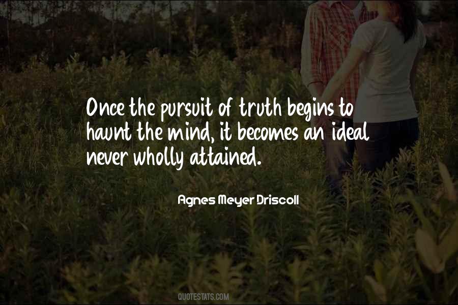 Quotes On Pursuit Of Truth #12389