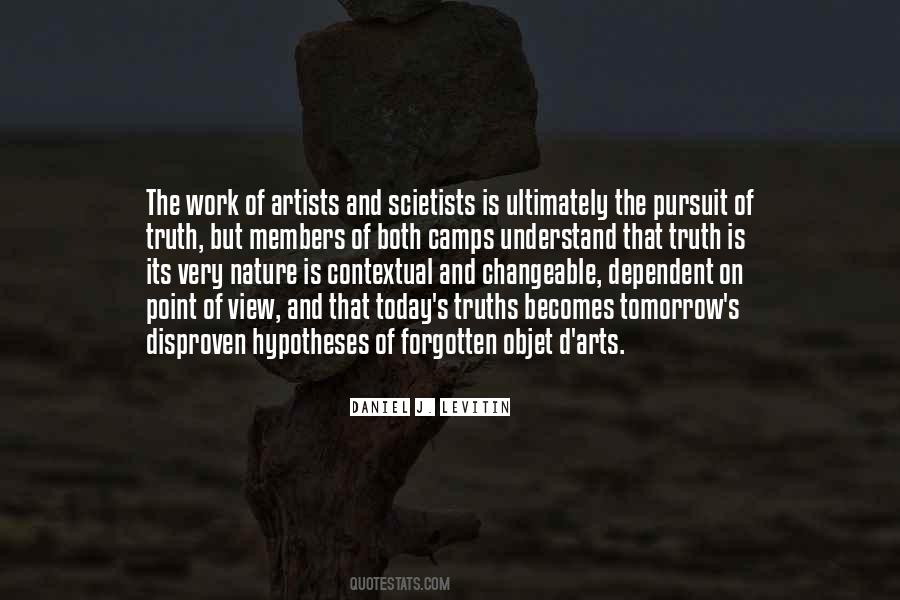 Quotes On Pursuit Of Truth #1273397
