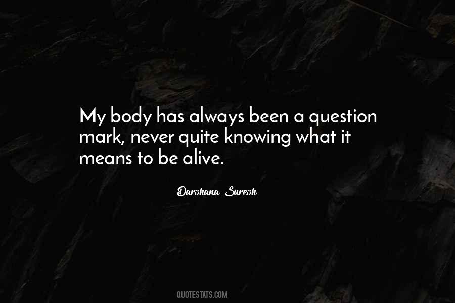 Quotes On Question Mark #1387064