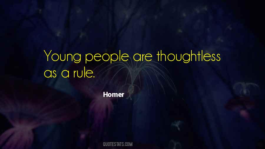 Quotes About Thoughtless People #862776