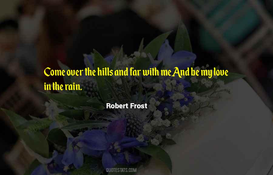 Quotes On Rain Love #156630