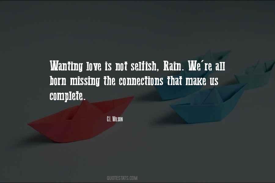 Quotes On Rain Love #269445