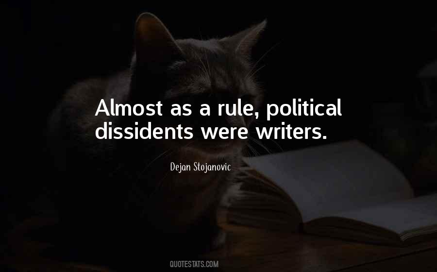 Political Dissidents Quotes #859221