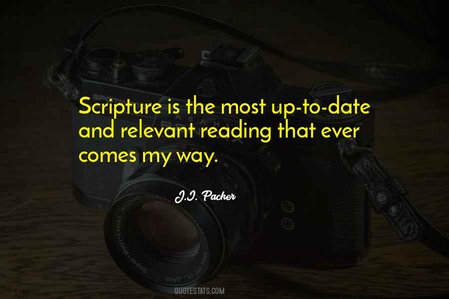 Quotes On Reading Scripture #1341525