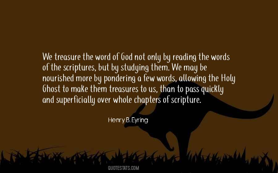 Quotes On Reading Scripture #93454