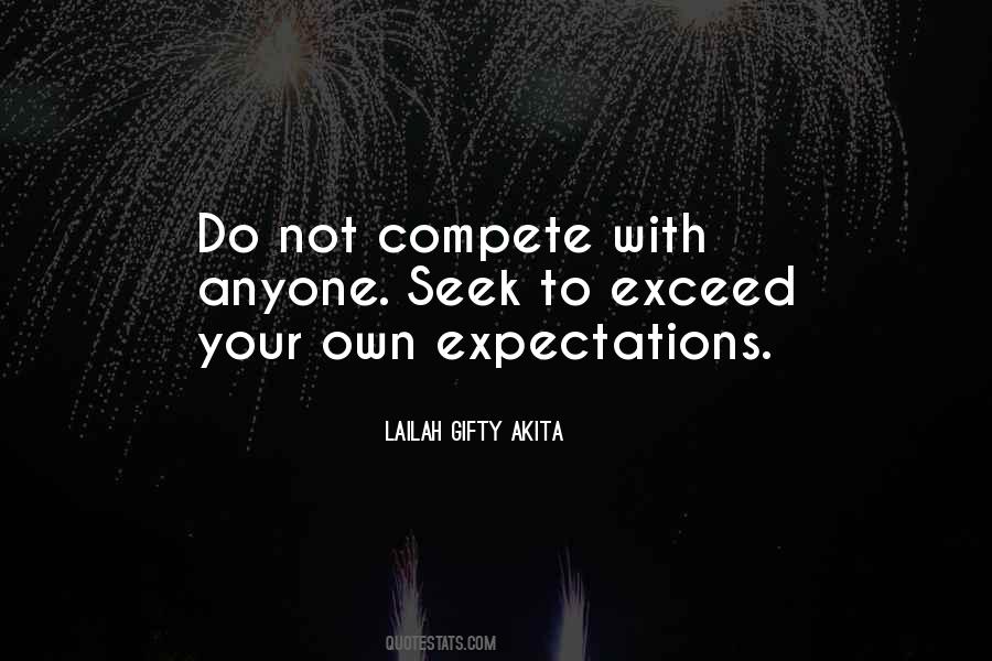 Exceed Expectation Quotes #1225928