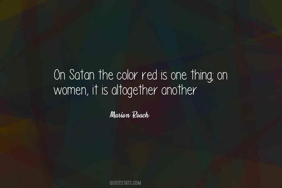 Quotes On Red Color #1164926