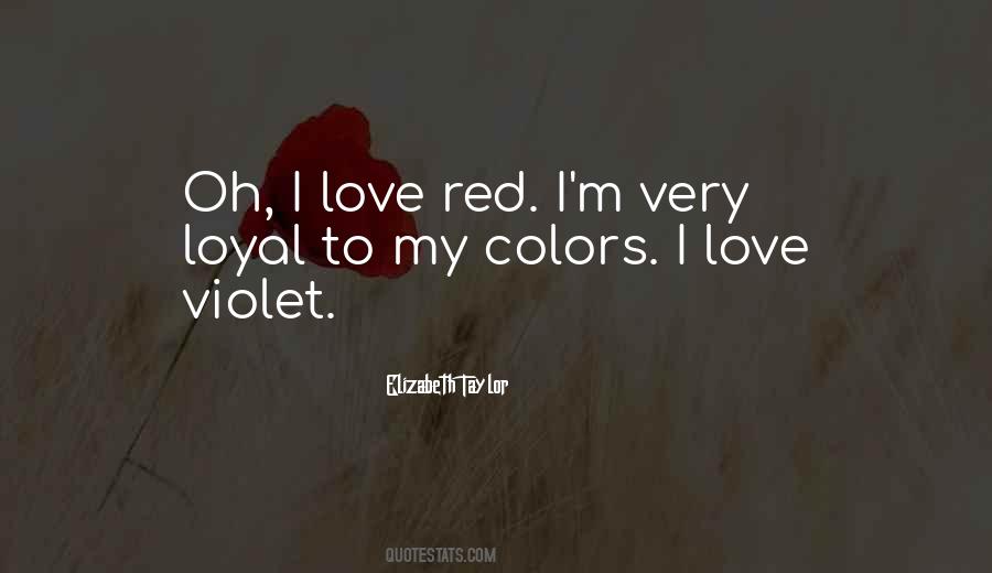 Quotes On Red Color #325710