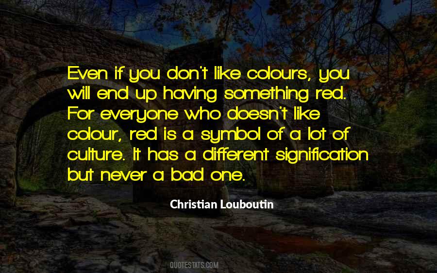 Quotes On Red Colour #1377638