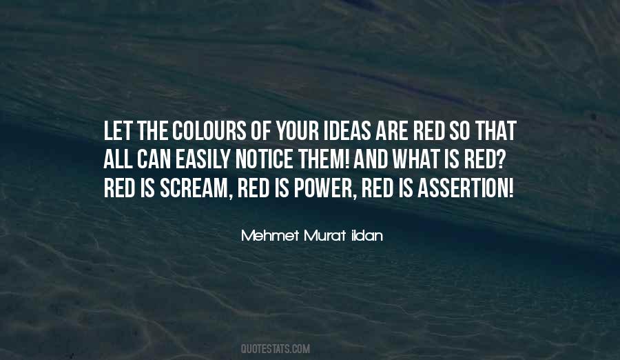 Quotes On Red Colour #1498345