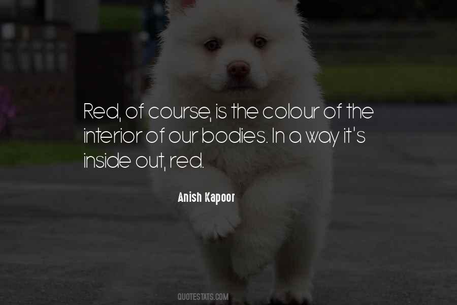 Quotes On Red Colour #1687359