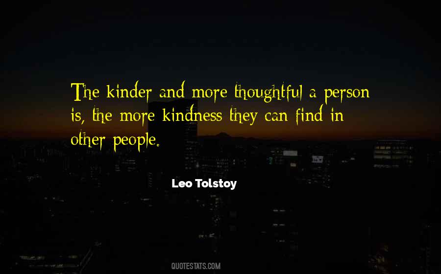 Quotes About Thoughtful People #495073