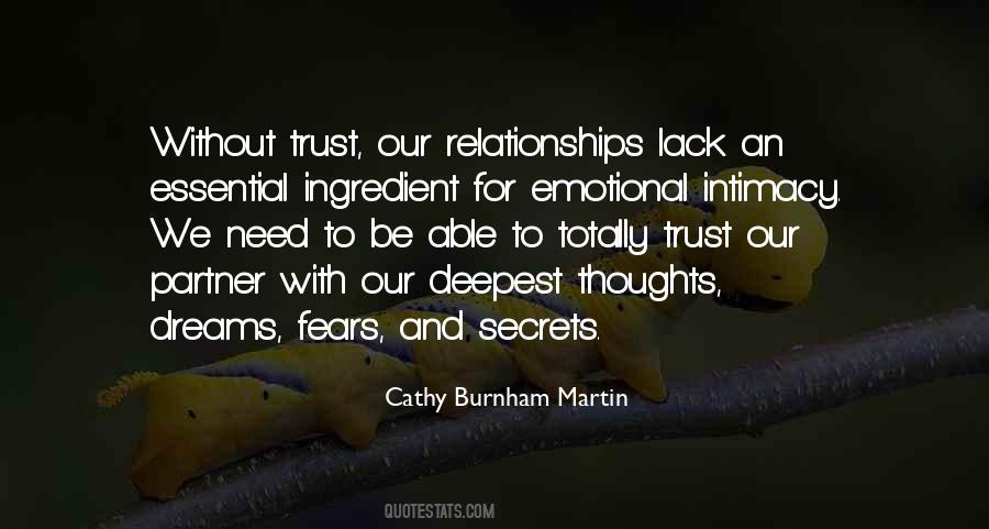 Quotes On Relationships And Trust #567987