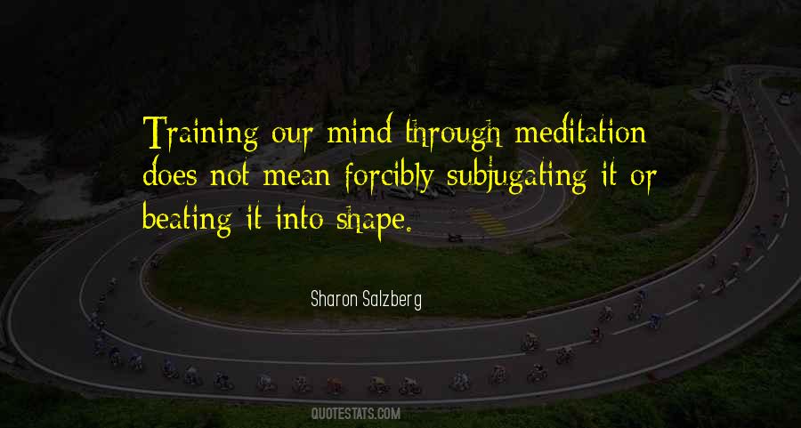 Mind Training Quotes #272587