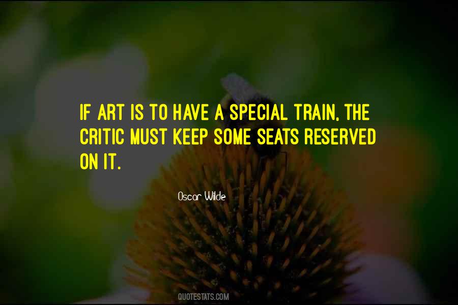 Quotes On Reserved Seats #8296