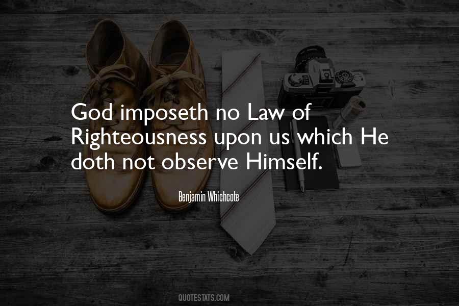 Quotes On Righteousness Of God #554564