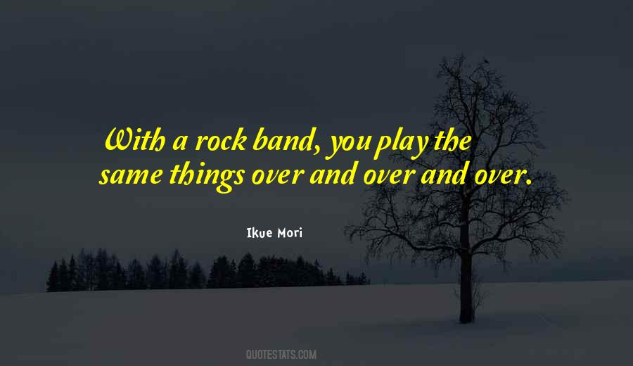 Quotes On Rock Band #87549