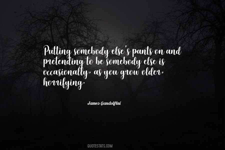 Quotes About Not Pretending To Be Someone Else #1244341