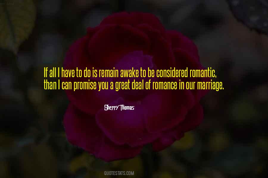 Quotes On Romance In Marriage #243963