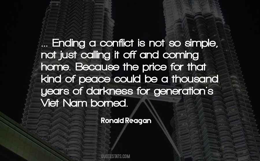 Price Of Peace Quotes #1026842