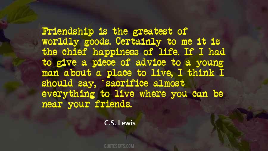 Quotes On Sacrifice For Others Happiness #857777
