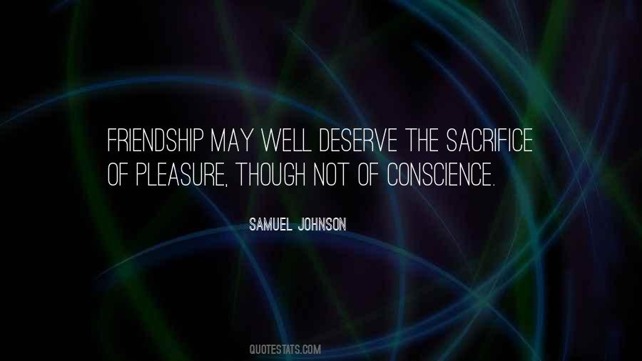 Quotes On Sacrifice In Friendship #554062