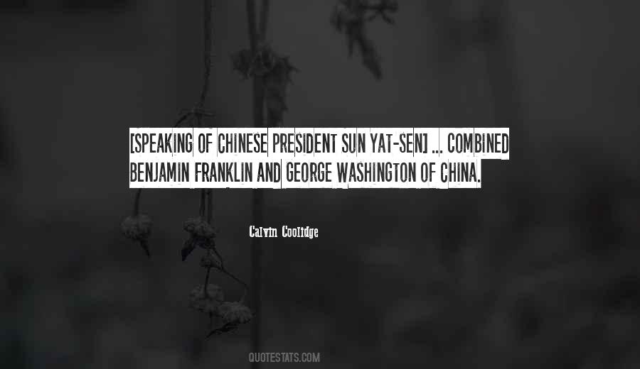President Of China Quotes #255927