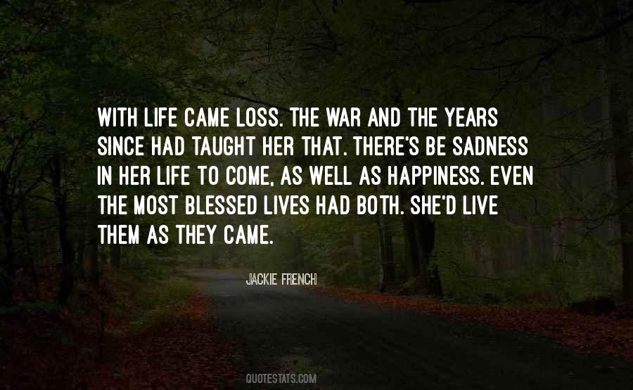 Quotes On Sadness And Happiness #499912