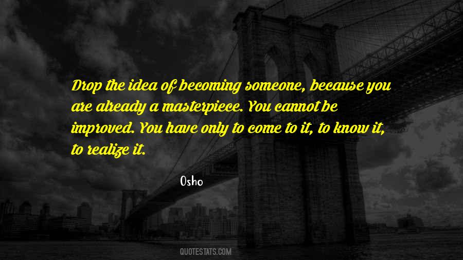 Becoming Someone Quotes #75759