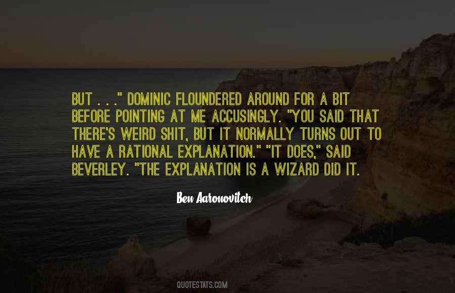 A Wizard Quotes #237672