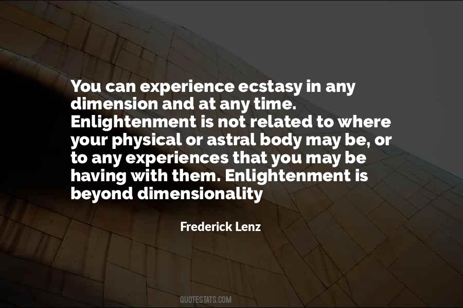 Time Dimension Quotes #1418949