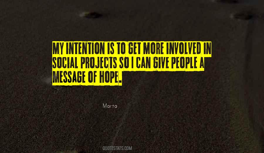 Hope Message Quotes #1231969