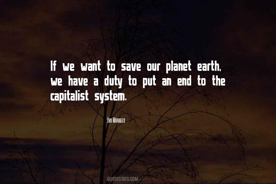 Quotes On Save The Planet Earth #72330