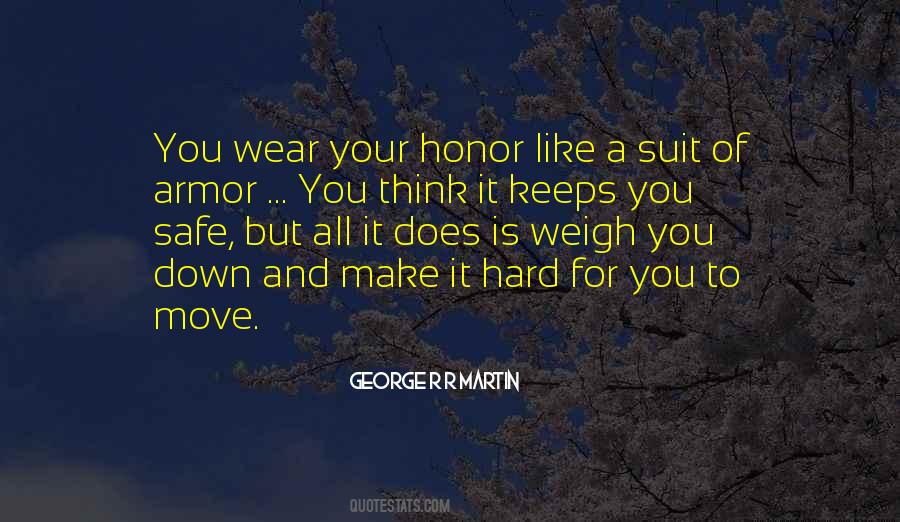 Suit Of Armor Quotes #1159242