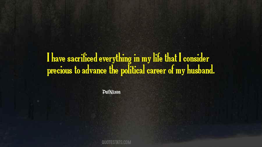 Sacrificed His Life Quotes #1191811