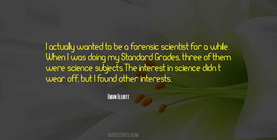 Quotes On Science Subjects #931072