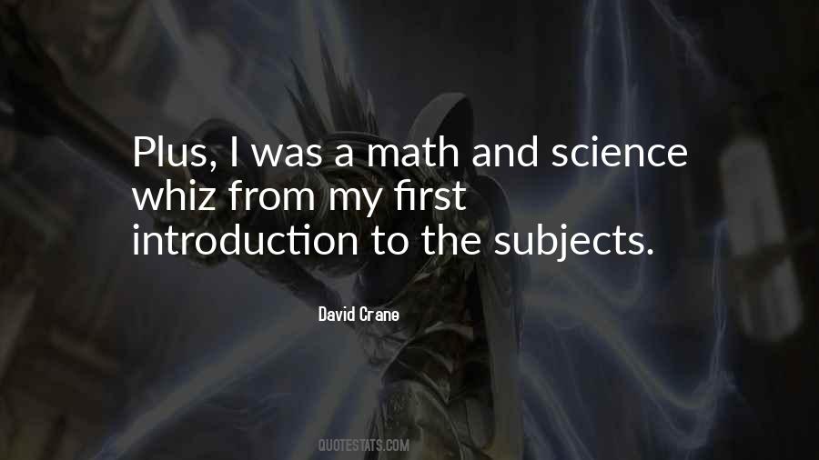 Quotes On Science Subjects #9521