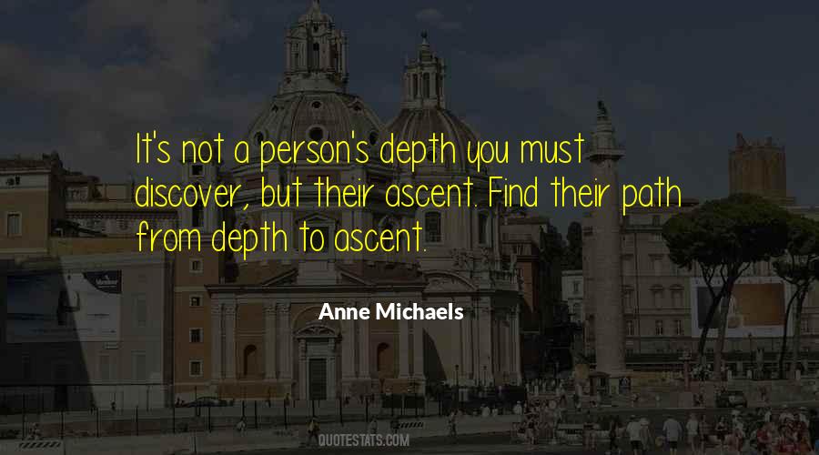 Depth Of A Person Quotes #105174