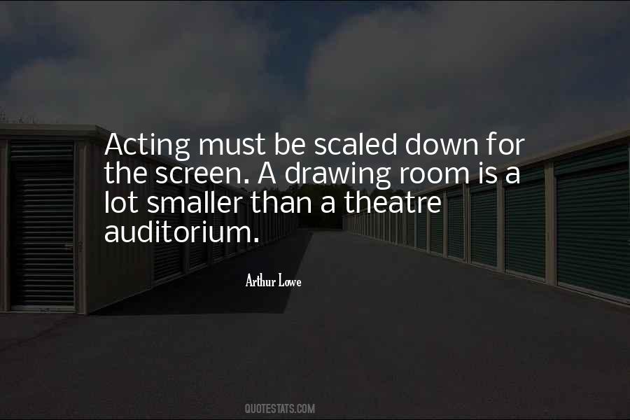 Quotes On Screen Acting #221007