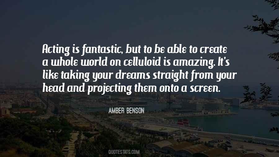 Quotes On Screen Acting #434883