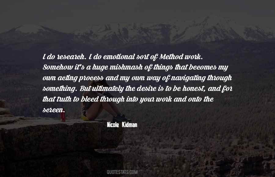 Quotes On Screen Acting #740127