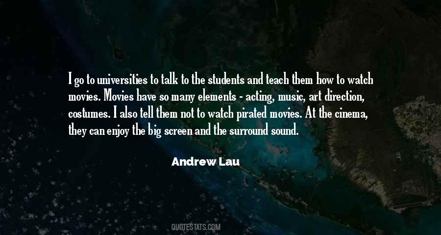 Quotes On Screen Acting #883269