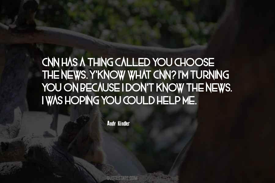 Cnn News Quotes #440526