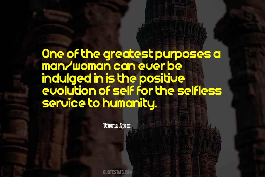 Quotes On Selfless Service To Humanity #1200602