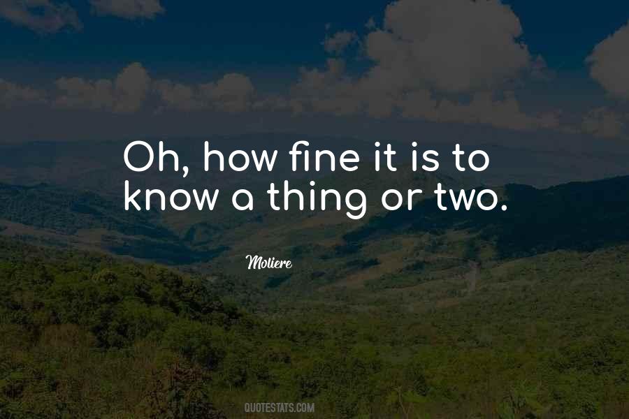 Fine Two Quotes #993486