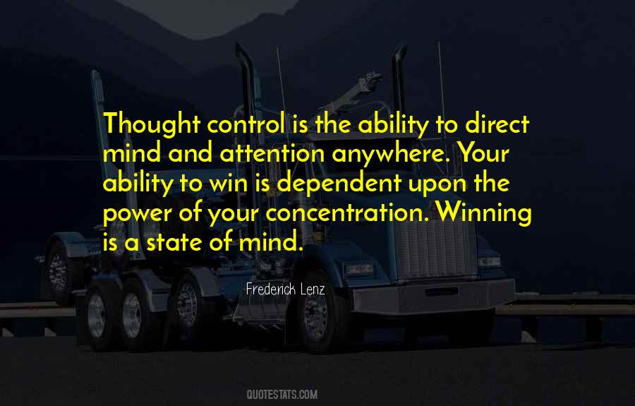 Quotes About Thought Control #152401