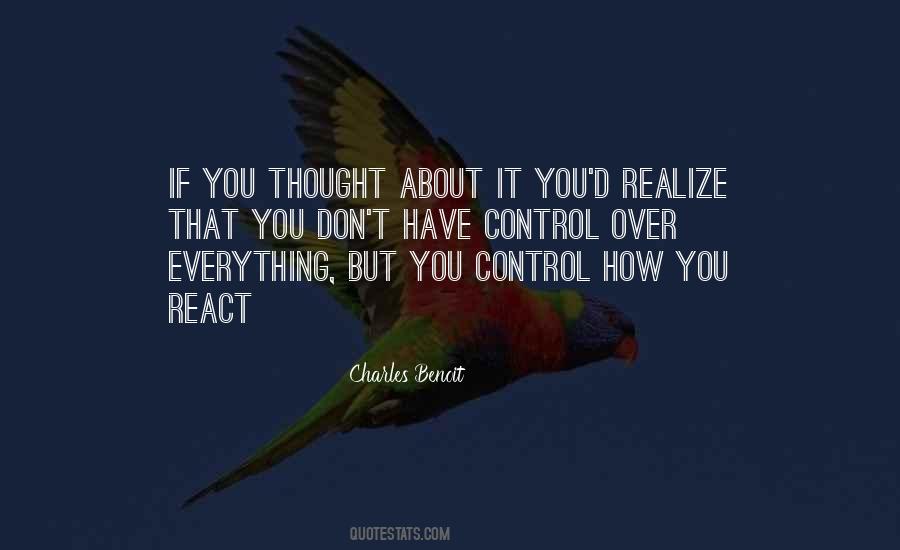 Quotes About Thought Control #201384