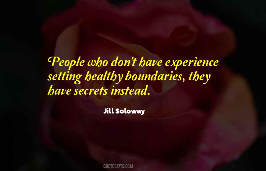 Quotes On Setting Healthy Boundaries #1615873