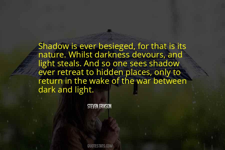 Quotes On Shadow And Darkness #1546101